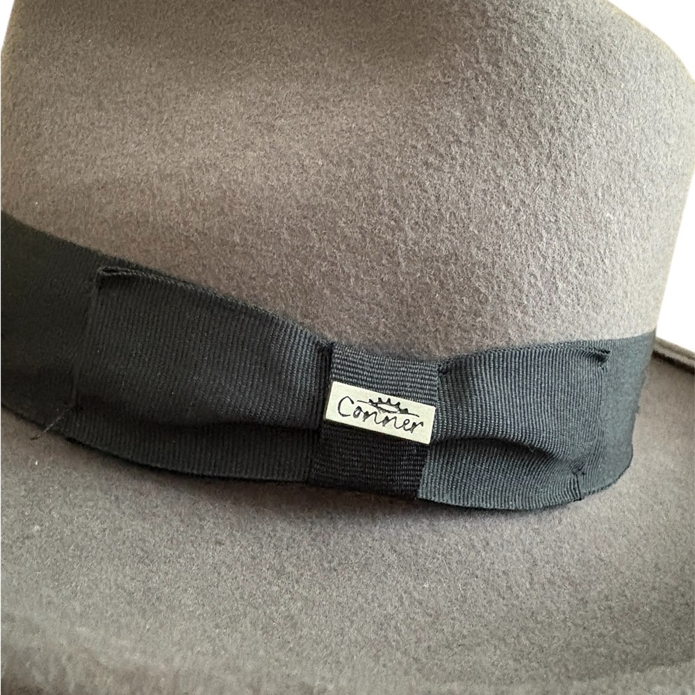 Conner Handmade Fedora Hat Gray - Picture 8 of 15